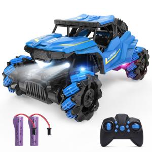 ラジコン ラジコンカー  オフロード 子供 DEERC  スタントカー 360°ドリフトRCカー  四輪駆動 2.4GHz  リモコンカー  おもちゃ クリスマス プレゼント  DE81