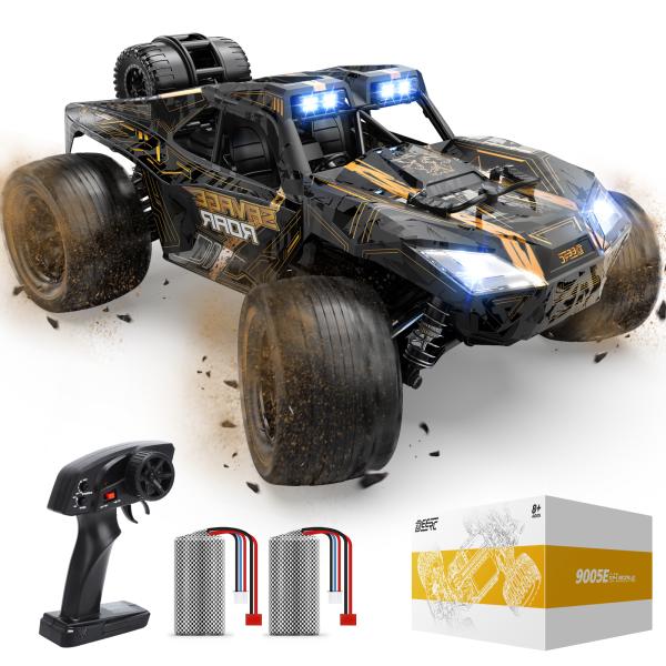 DEERC ラジコン ラジコンカー オフロード リモコンカー 4WD 高速 1/14スケール 32k...