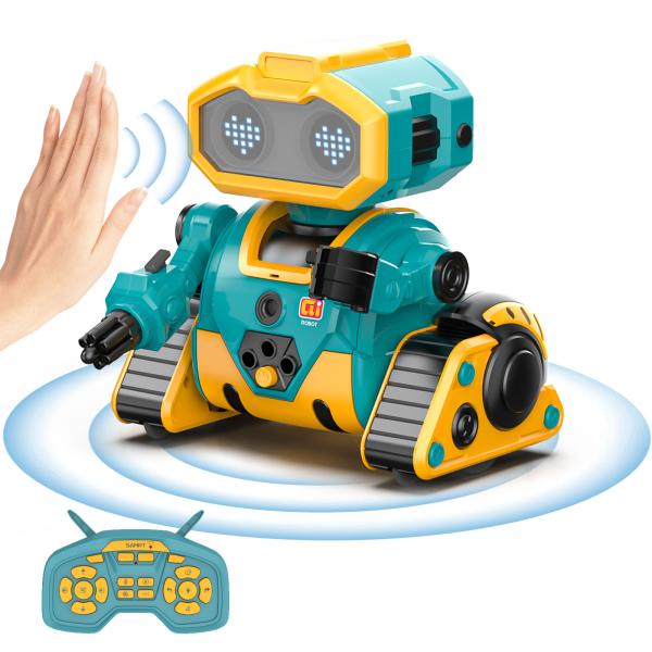 DEERC ロボット 電動ロボット おもちゃ ラジコンロボット スマートロボット 多機能ロボット L...