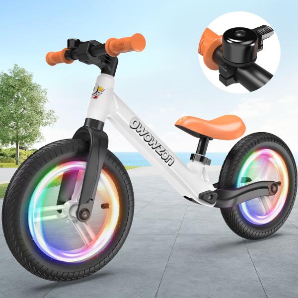 ペダルなし自転車 キッズバイク 子供用  おしゃれ 超軽量 持ち運び便利 乗り物 乗用玩具 おもちゃ...