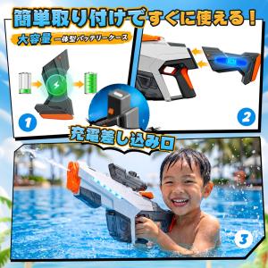 電動 水鉄砲 ウォーターガン 自動吸水 モジュ...の詳細画像4