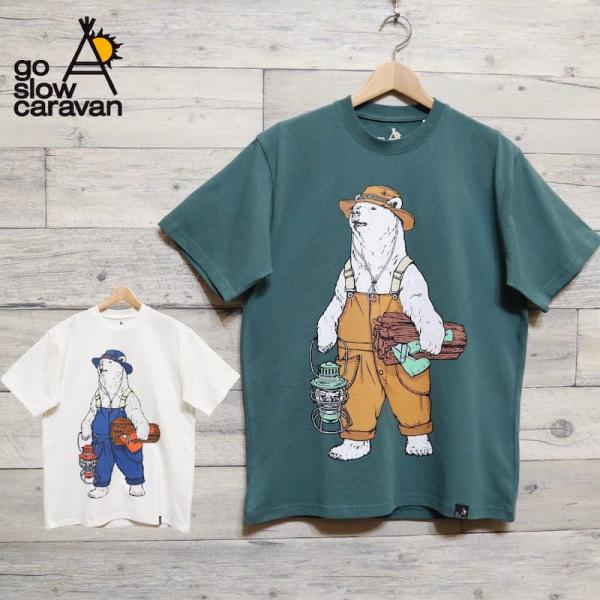 送料無料 メンズ ゴースローキャラバン go slow caravan 半袖 Tシャツ ティーシャツ...