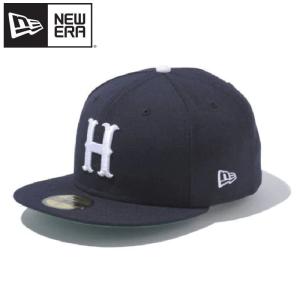 NEWERA ニューエラ NEWERA 広島 カープ Carp Hロゴ 59FIFTY CAP キャップ 帽子 コラボ 野球 メンズ レディース ユニセックス ネイビー｜DEF STORE