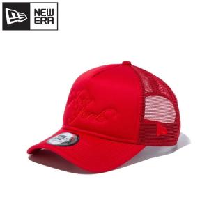 NEWERA ニューエラ 9FORTY メッシュ キャップ CAP 帽子 ニューヨーク ロゴ  ユニセックス アジャスター スカーレット 赤 レッド 13059231｜def-store