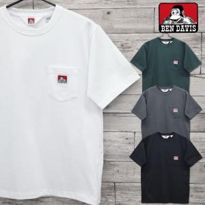 半袖 Tシャツ ティーシャツ BENDAVIS ベンデイビス ポケットT 無地 ワンポイント ゴリラ メンズ ユニセックス レディース