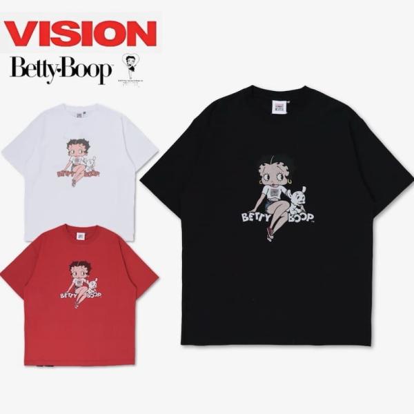 半袖 Tシャツ ティーシャツ メンズ ヴィジョン vision street wear ベティ・ブー...