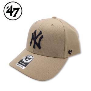 新品 '47 フォーティーセブン 47 正規品 ニューヨーク ヤンキース NY キャップ CAP 帽子 MVP カーキ ベージュ