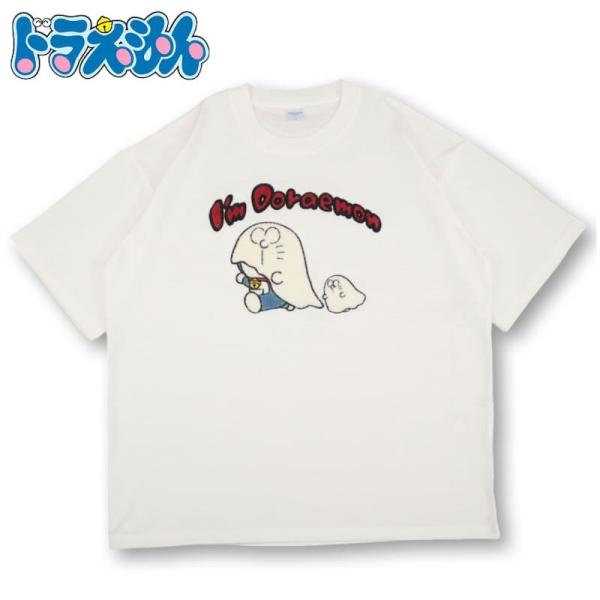 メンズ 半袖 Tシャツ 半袖Tシャツ ティーシャツ ドラえもん どらえもん サガラ刺繍 刺繍 プリン...