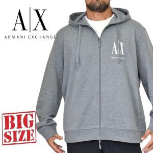 アルマーニエクスチェンジ メンズパーカー ARMANI EXCHANGE (アルマーニ エクスチェンジ ) 総ロゴプリント