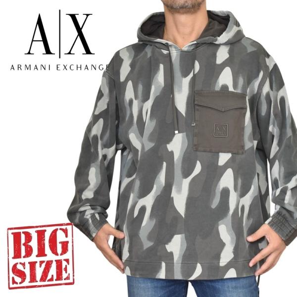 大きいサイズ メンズ アルマーニエクスチェンジ A/X ARMANI EXCHANGE スウェット ...