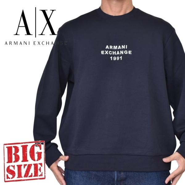大きいサイズ メンズ アルマーニエクスチェンジ A/X ARMANI EXCHANGE ワンポイント...
