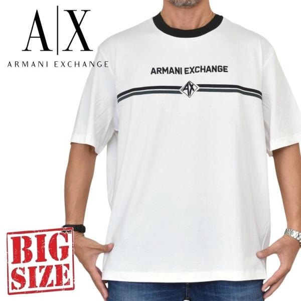 大きいサイズ メンズ アルマーニエクスチェンジ A/X ARMANI EXCHANGE クルーネック...