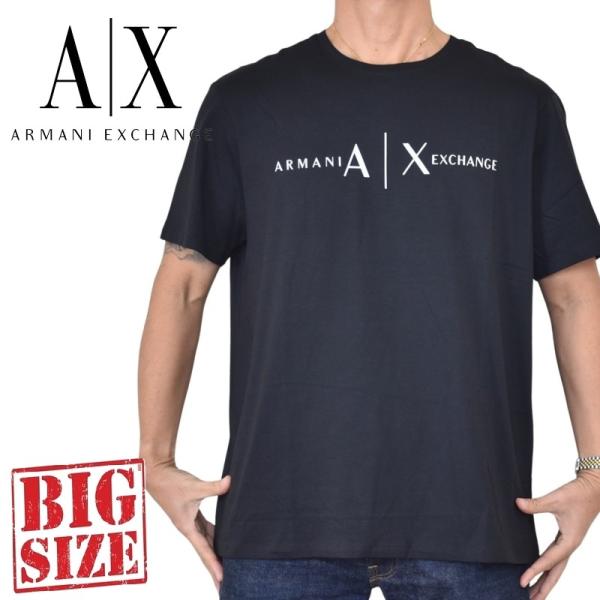 大きいサイズ メンズ アルマーニエクスチェンジ A/X ARMANI EXCHANGE クルーネック...