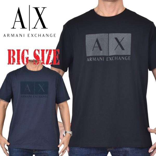 大きいサイズ メンズ アルマーニエクスチェンジ A/X ARMANI EXCHANGE クルーネック...
