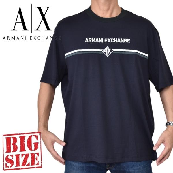 大きいサイズ メンズ アルマーニエクスチェンジ A/X ARMANI EXCHANGE クルーネック...