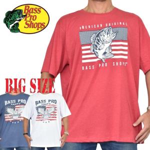 大きいサイズ メンズ BASS PRO SHOPS バスプロショップ 半袖Tシャツ