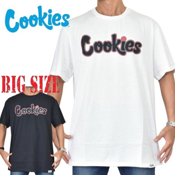 大きいサイズ メンズ Cookies Clothing クッキーズ・クロージング 半袖Ｔシャツ プリ...