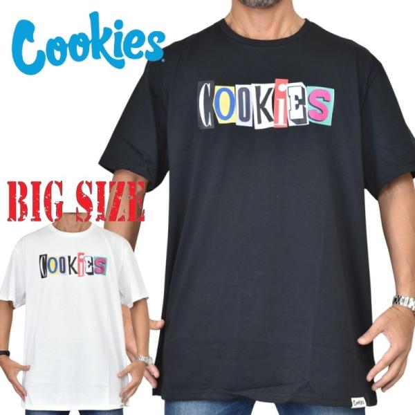 大きいサイズ メンズ Cookies Clothing クッキーズ・クロージング 半袖Ｔシャツ プリ...