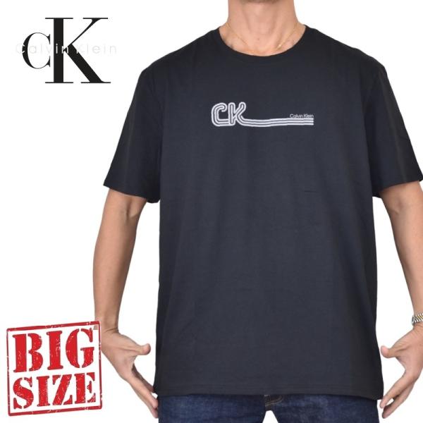 大きいサイズ メンズ CK Calvin Klein jeans カルバンクラインジーンズ クルーネ...