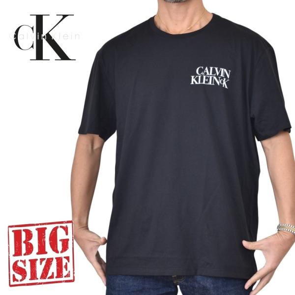 大きいサイズ メンズ CK Calvin Klein jeans カルバンクラインジーンズ クルーネ...