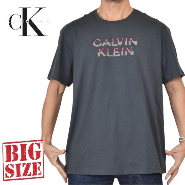 大きいサイズ メンズ CK Calvin Klein jeans カルバンクラインジーンズ クルーネ...