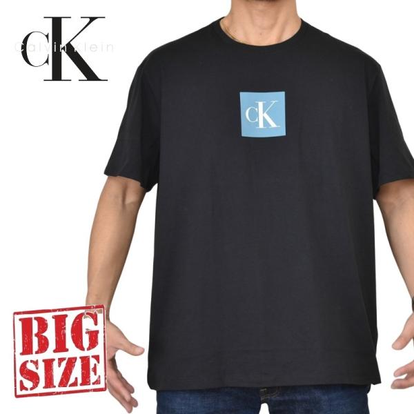 大きいサイズ メンズ CK Calvin Klein jeans カルバンクラインジーンズ クルーネ...