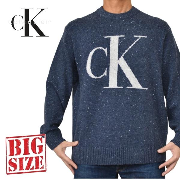 大きいサイズ メンズ CK カルバンクラインジーンズ Calvin Klein Jeans ニット ...
