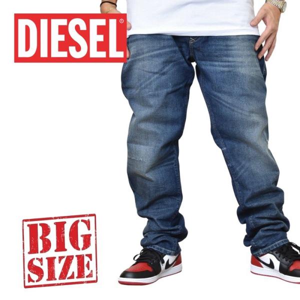 SALE 大きいサイズ メンズ DIESEL ディーゼル デニムパンツ ジーンズ REGULAR S...