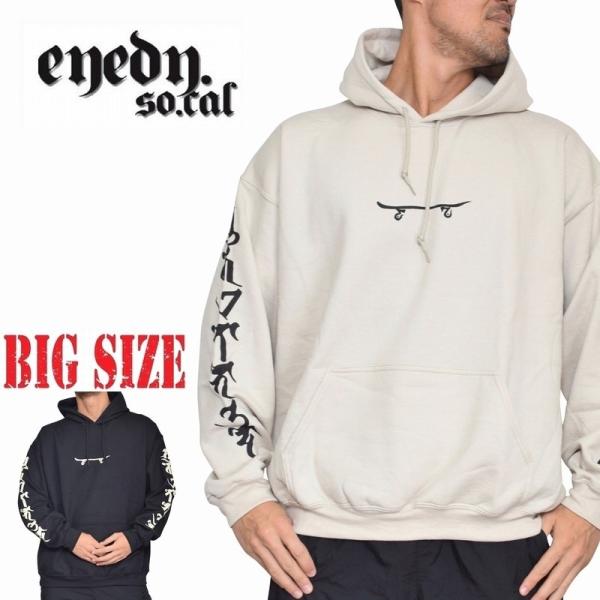 SALE 大きいサイズ メンズ EYEDY アイディー SANSKRIT パーカー プルオーバー ス...