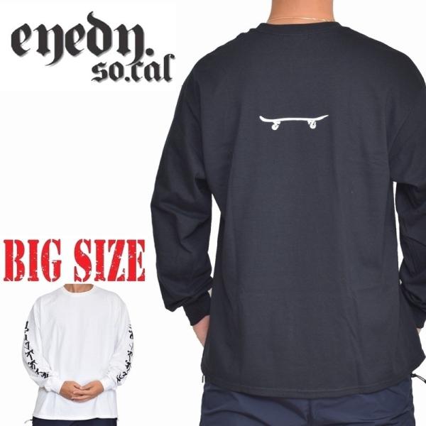大きいサイズ メンズ EYEDY アイディー ロンＴ 長袖Ｔシャツ SANSKRIT XXL XXX...
