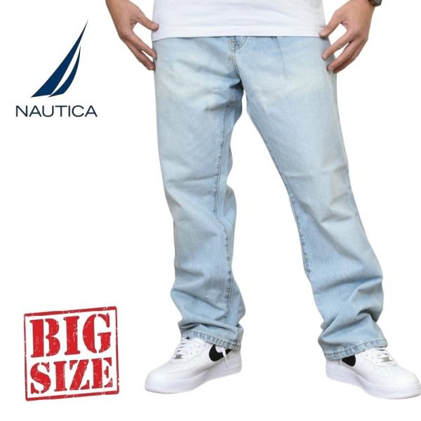 大きいサイズ メンズ NAUTICA ノーティカ ジーパン デニム ジーンズ オリジナル リラックス...