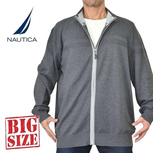 大きいサイズ メンズ NAUTICA ノーティカ performance mock-neck ful...