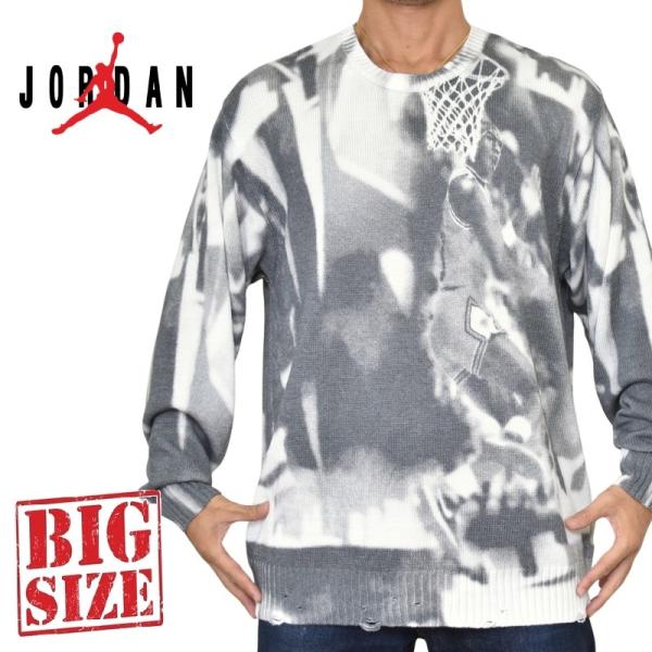 大きいサイズ メンズ NIKE ナイキ AIR JORDAN エアジョーダン プルオーバー クルーネ...