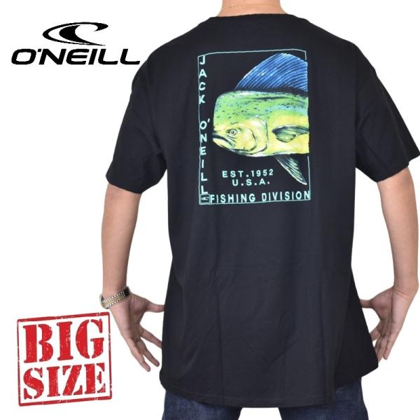 大きいサイズ メンズ O'Neill オニール 半袖Ｔシャツ バックプリント STANDARD FI...