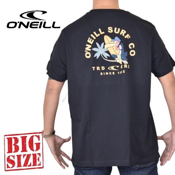 大きいサイズ メンズ O'Neill オニール 半袖Ｔシャツ バックプリント STANDARD FI...