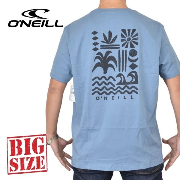 大きいサイズ メンズ O'Neill オニール 半袖Ｔシャツ バックプリント STANDARD FI...