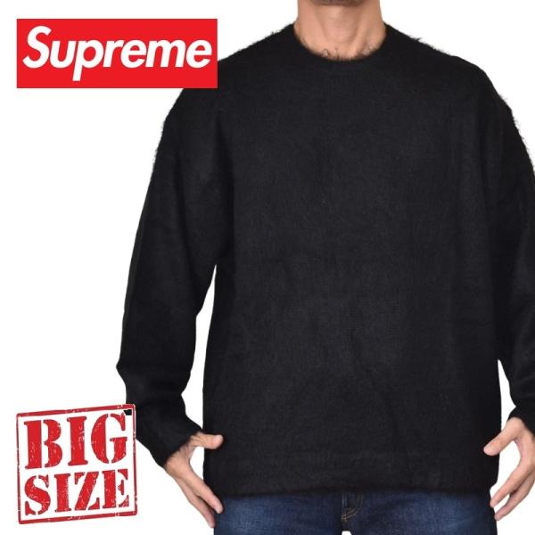 大きいサイズ メンズ Supreme シュプリーム Brushed Mohair Sweater B...