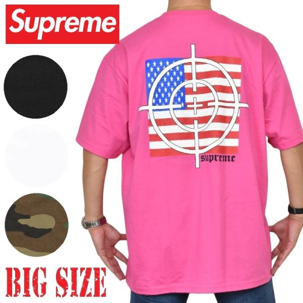 大きいサイズ メンズ Supreme シュプリーム Target Tee 半袖 Tシャツ XXL