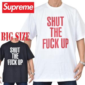大きいサイズ メンズ Supreme シュプリーム Number(n)ine ナンバーナイン Shut Up Tee 半袖 Tシャツ XL XXL