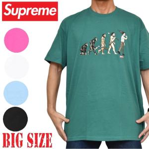 大きいサイズ メンズ Supreme シュプリーム Evolution Tee 半袖 Tシャツ XXL