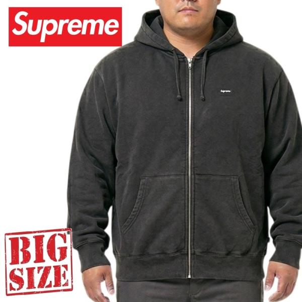 大きいサイズ メンズ Supreme シュプリーム Small Box Zip Up Hooded ...