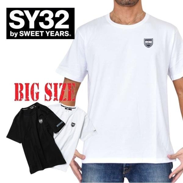 SALE 別注 大きいサイズ メンズ SY32 by SWEET YEARS スウィートイヤーズ 半...