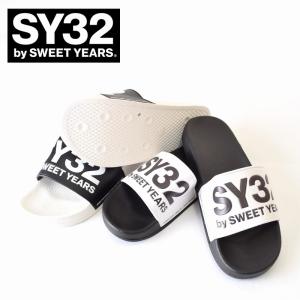 SALE SY32 by SWEET YEARS シャワーサンダル LOGO SHOWER SANDALS｜deff