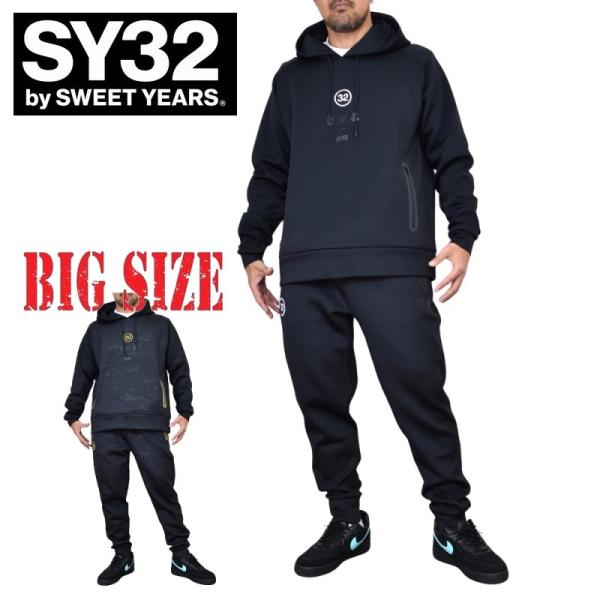 別注 大きいサイズ メンズ SY32 by SWEET YEARS スウィートイヤーズ プルオーバー...