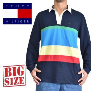 TOMMY HILFIGER（トミー・ヒルフィガー） ビッグサイズ 長袖ラガー
