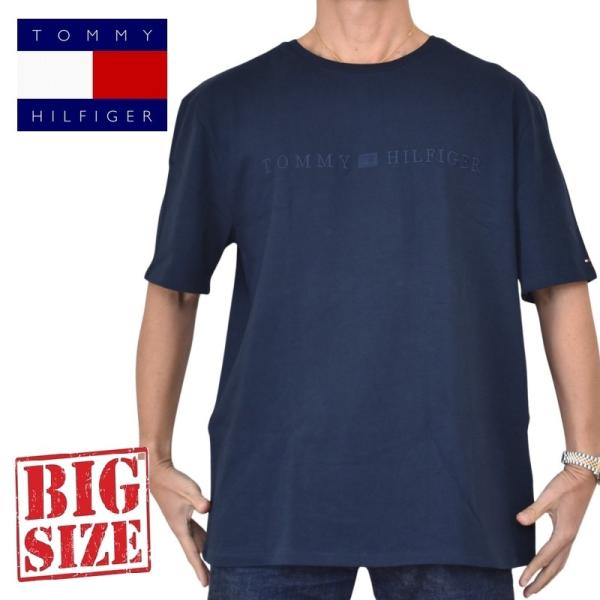 大きいサイズメンズ TOMMY HILFIGER トミーヒルフィガー ヘビーウェイト 半袖Ｔシャツ ...