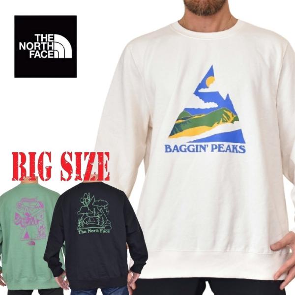 SALE 大きいサイズ メンズ ノースフェイス THE NORTH FACE スウェットシャツ クル...