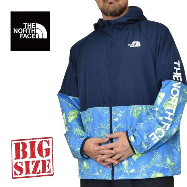 大きいサイズ メンズ ノースフェイス THE NORTH FACE ウインドブレーカー マウンテンパ...
