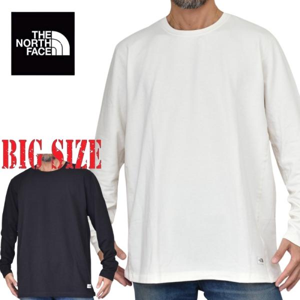 SALE 大きいサイズ メンズ ノースフェイス クルーネック スウェットシャツ ワンポイントパッチ ...