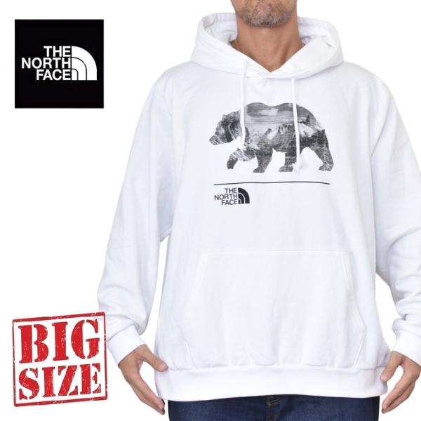 大きいサイズ メンズ ノースフェイス プルオーバー パーカー スウェット フーディー USAモデル ...